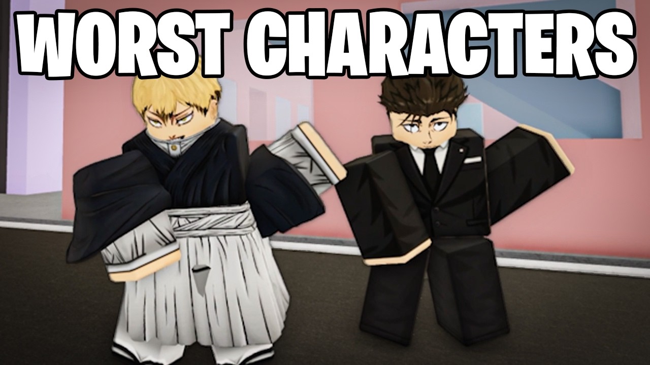 The WORST Characters in JJS... (Roblox)