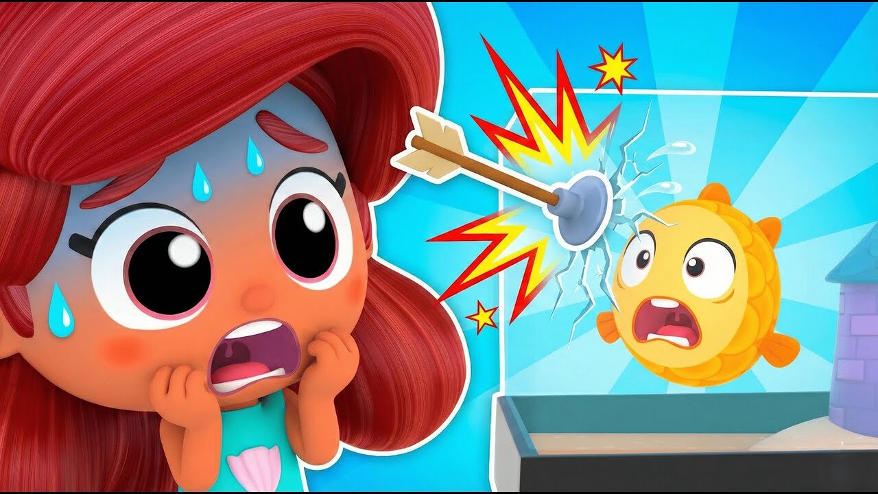 De Kleine Zeemeermin Redt een Vis van Robin Hood! 🐠🏹 Sprookjes | Increditales