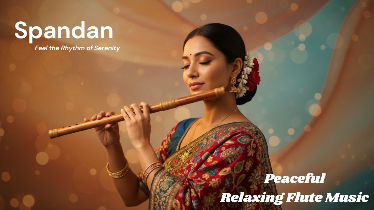 Spandan - Indian Classical Instrumental Flute Music | Peaceful, Relaxing, Soul Touching | Flute #261