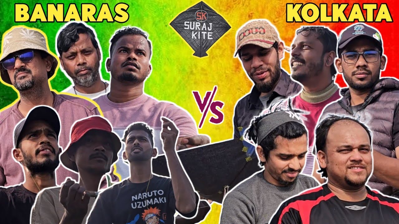 Kolkata VS Banaras || Kite Fighting 🔥|| South Wind Kite Club vs Banaras Kite Club || 2nd day Who win