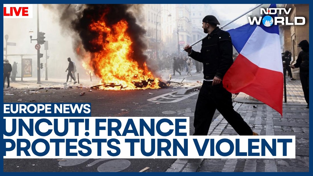 LIVE: 800,000 March Across France as 70,000 Police Clash with Protesters in Paris, Marseille, Lyon