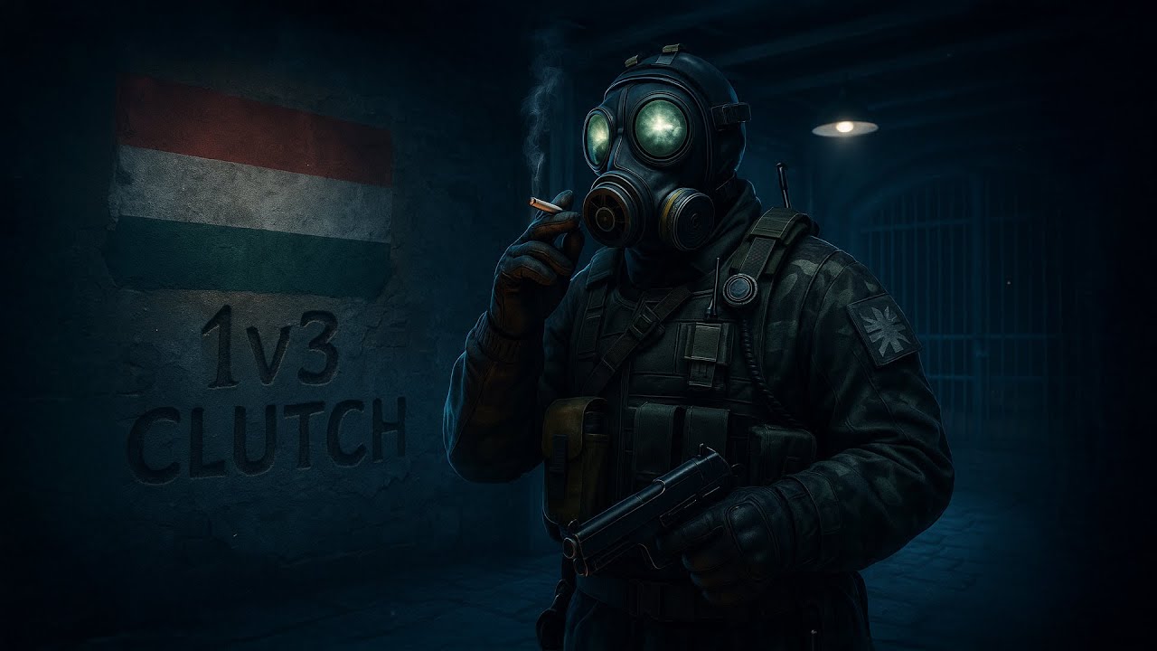 1v3 One Tap Clutch MAGYAROK Ellen! | Counter Strike 2