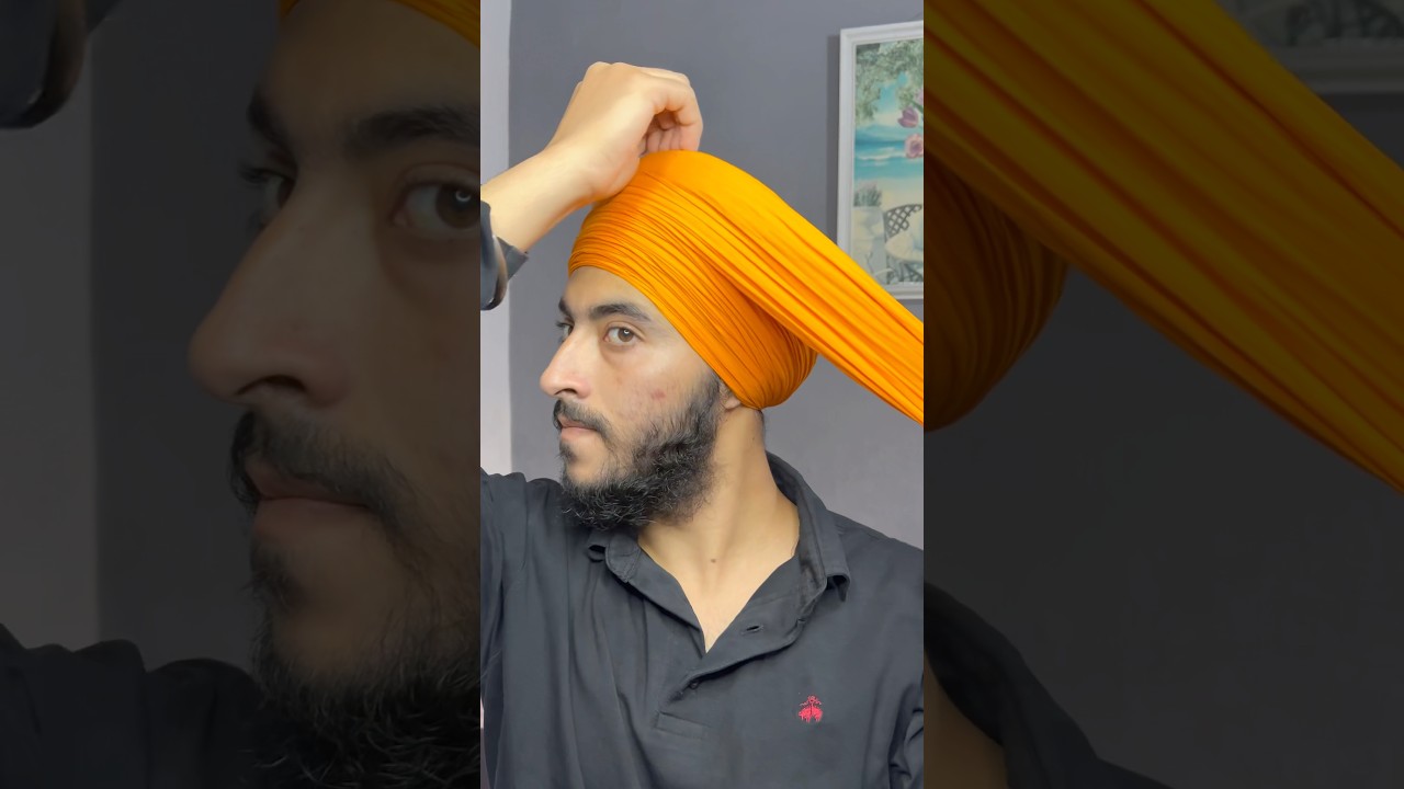 GOL dastar #golparna #punjab #turban #youtube #shorts #youtubeshorts