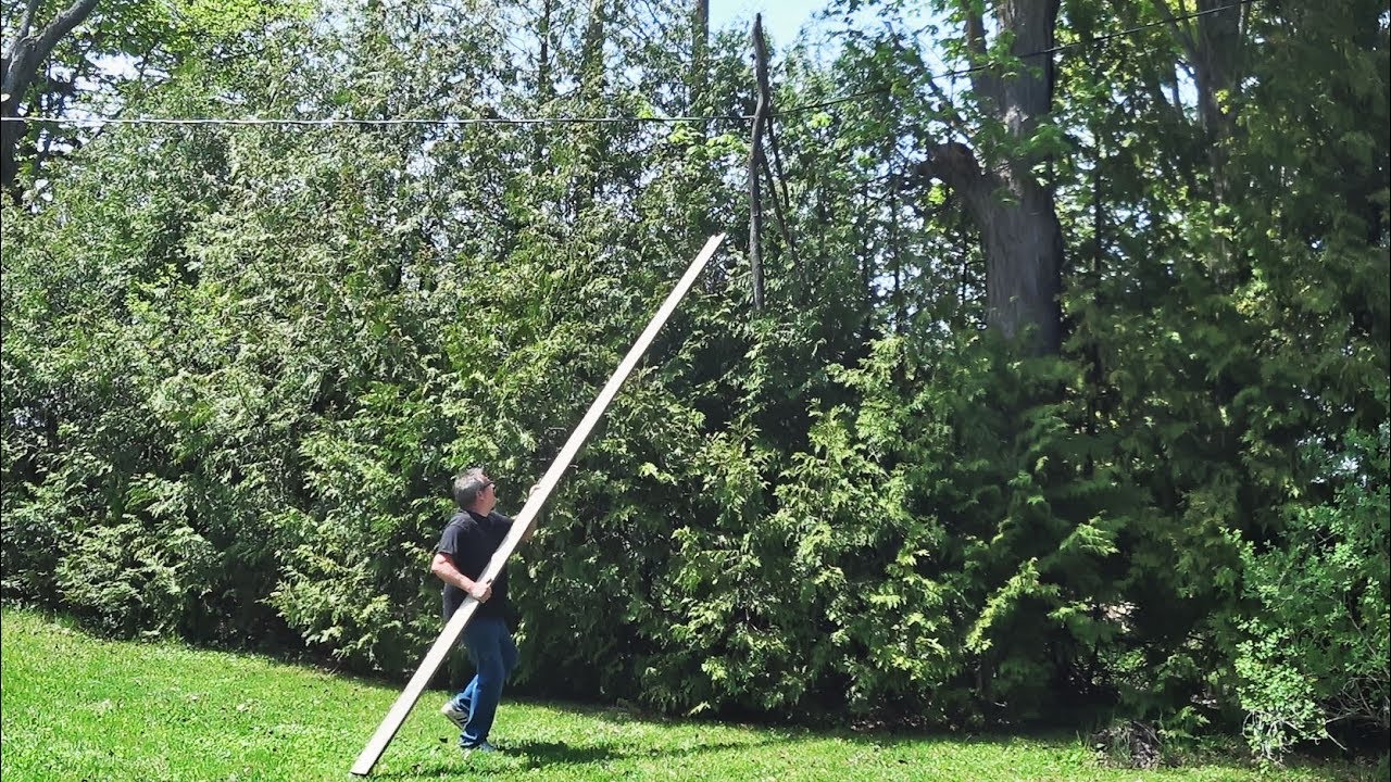 John VS The Tree Branch On The Power Line - does the branch win?
