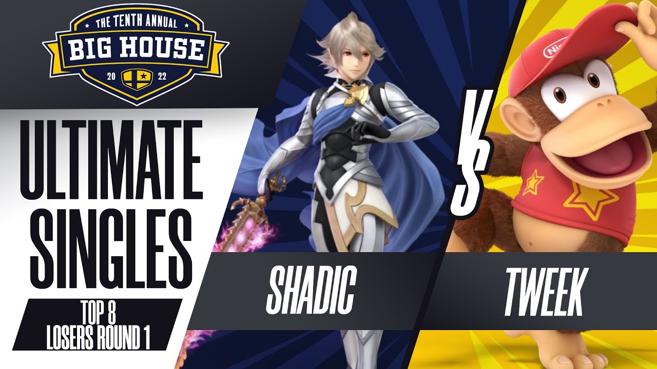 SHADIC vs Tweek - Ultimate Singles Top 8: Losers Round 1 - TBH10 | Corrin vs Diddy Kong