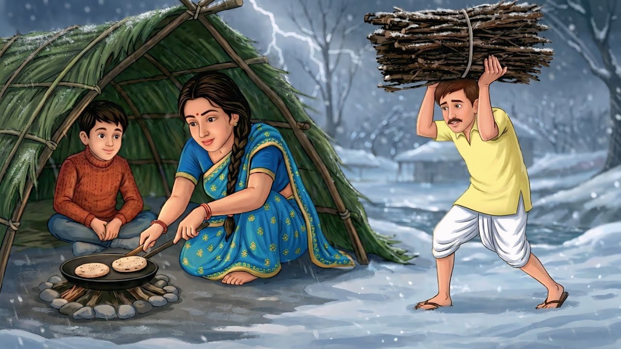 ❄️ ठंड का कहर | गरीब की एक रात जिसने सब बदल दिया| Hindi Kahani  