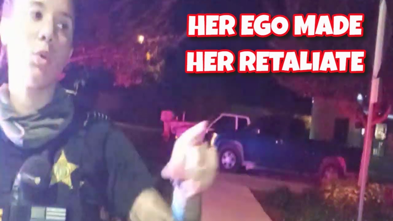 Female Cops Retaliation After Ego Is Hurt