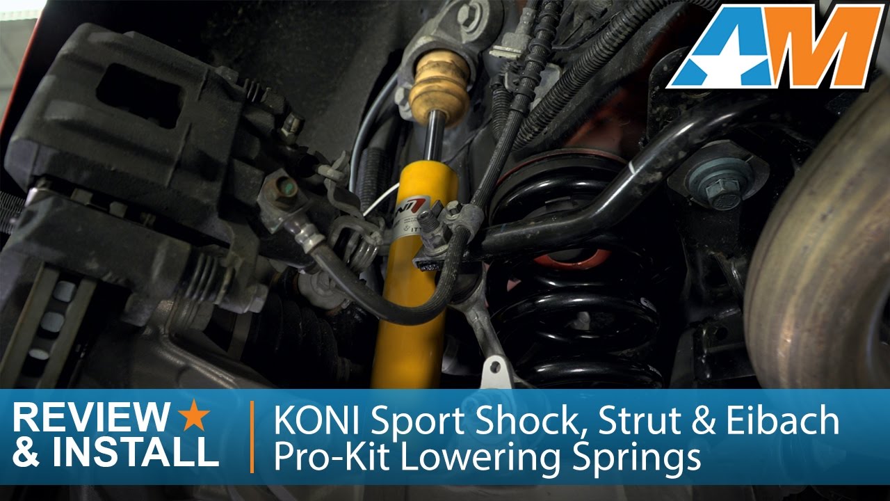 2015-2017 Mustang KONI Sport Shock, Strut & Eibach Pro-Kit Lowering Springs (GT) Review & Install
