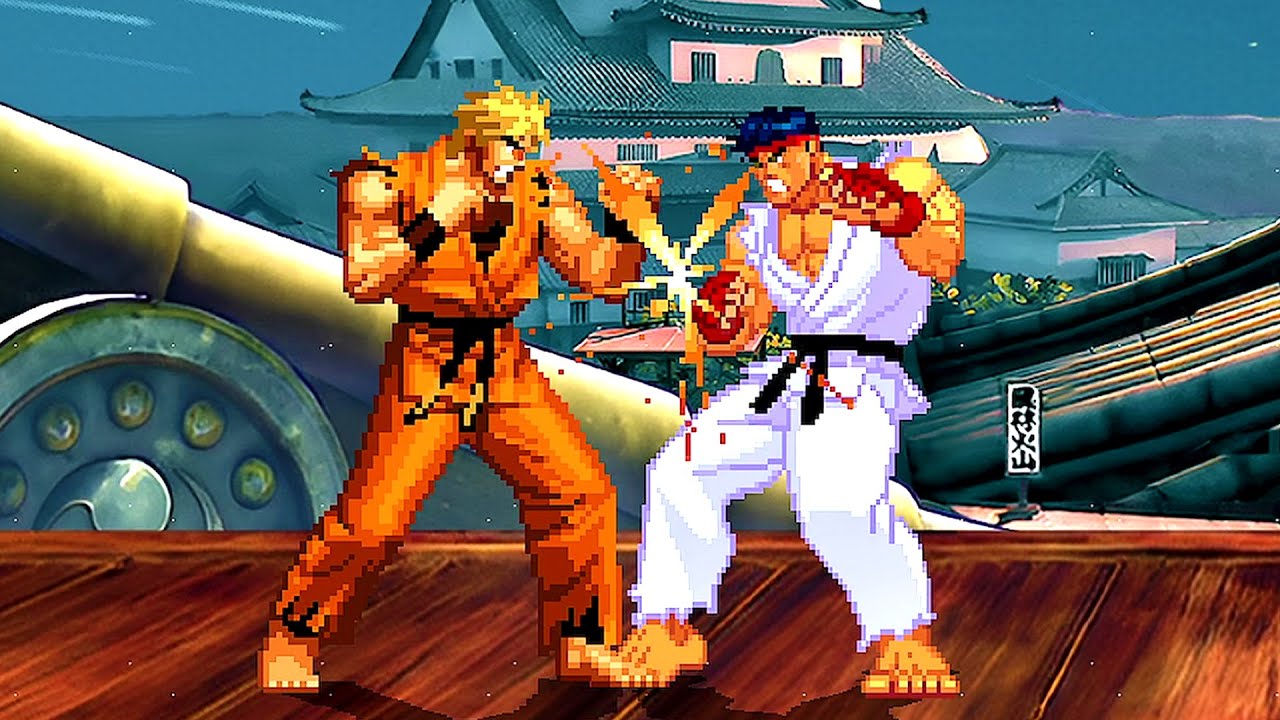 SHIN RYU vs RYO SAKAZAKI (Art Of Fighting) - Must See ULTIMATE Fights!