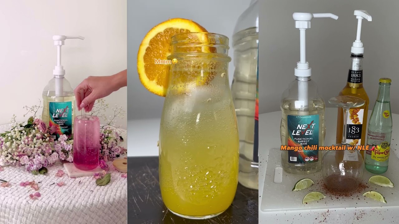 Next Level Energy Beverage Recipes!