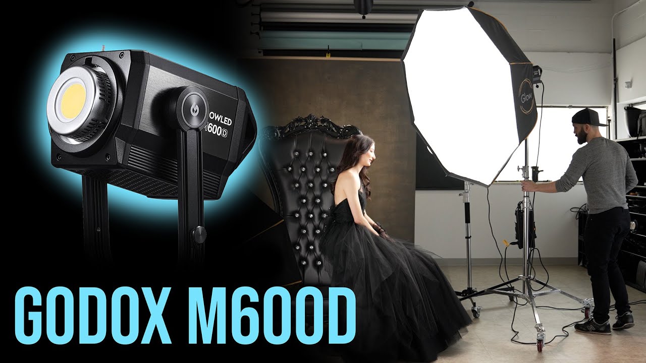 The Brightest Godox Constant Light // Knowled M600D LED