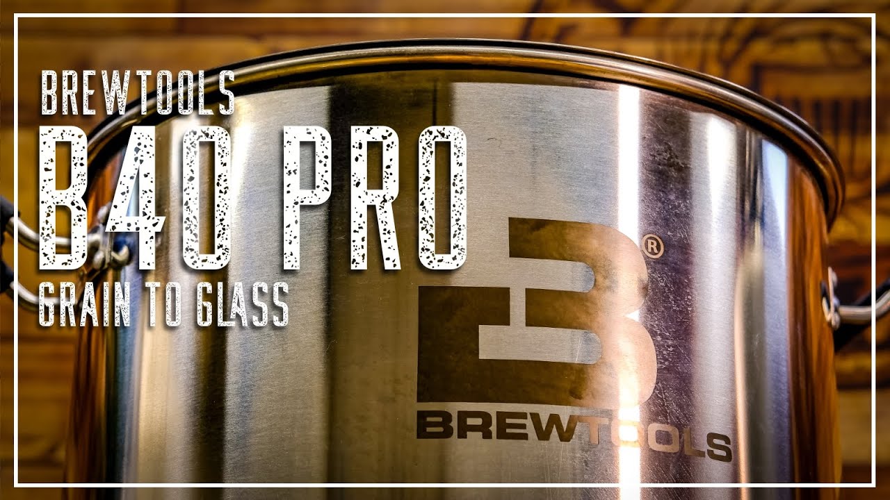 BREWTOOLS B40 GRAIN TO GLASS MUNICH HELLES | ДОМАШНИЙ ПИВОВАРЕННЫЙ КАНАЛ THE MALT MILLER
