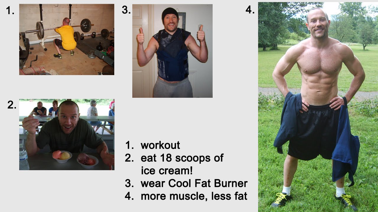 Burn 2500 calories in 1 day with cold thermogenesis!