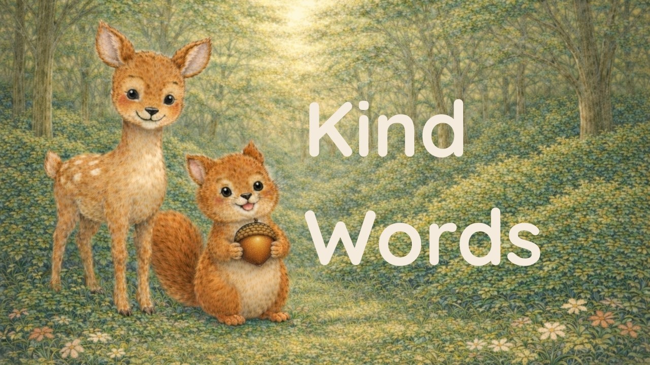 💛 Slow Down, Say Please | Lily the Deer’s Kindness Song for Toddlers