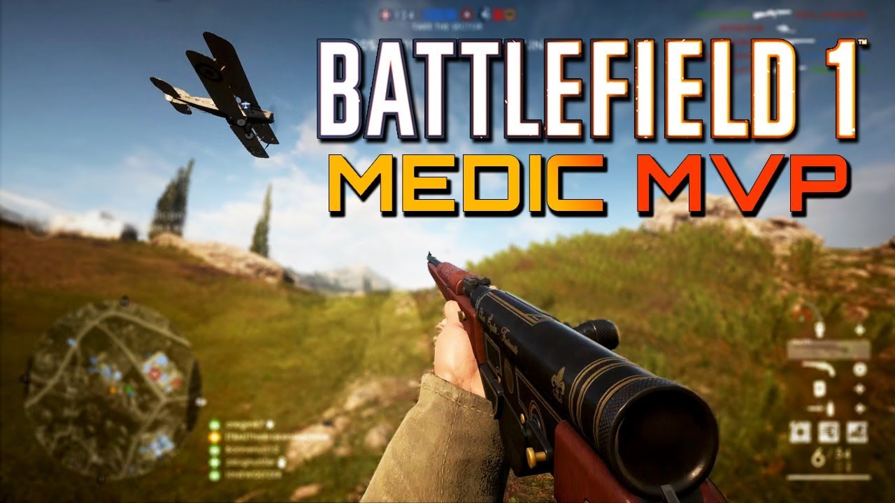 Battlefield 1: MEDIC MVP - RSC on Empire's Edge (PS4 PRO Gameplay)