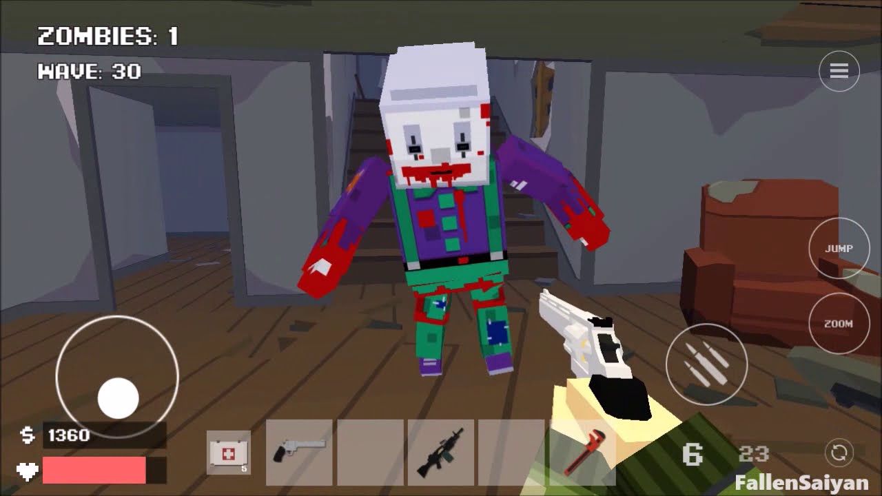 Pixel Combat: Zombie Strike - All Bosses Android Gameplay - Lomelvo