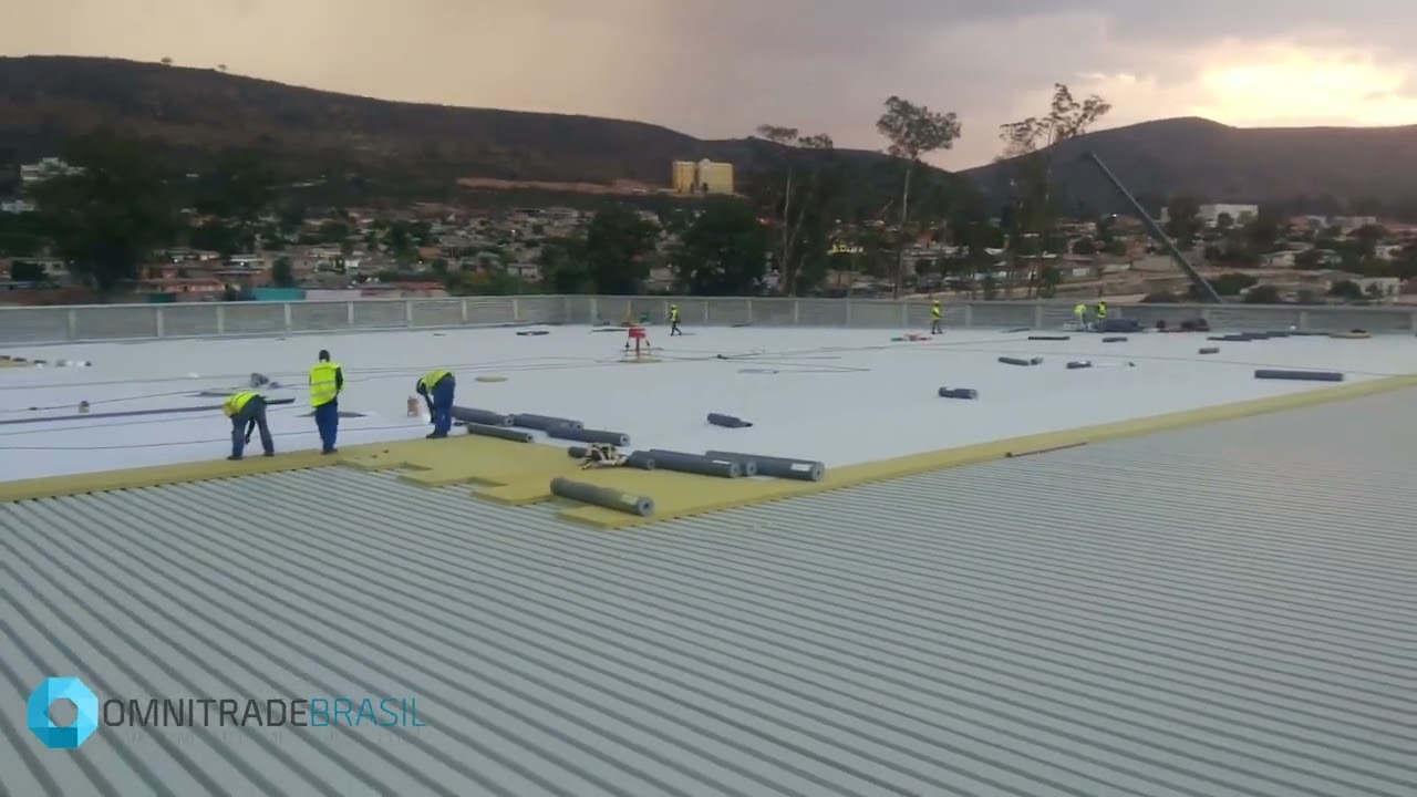 Coberturas Deck em TPO - Montagem Operacional do Sistema | Omnitrade Brasil