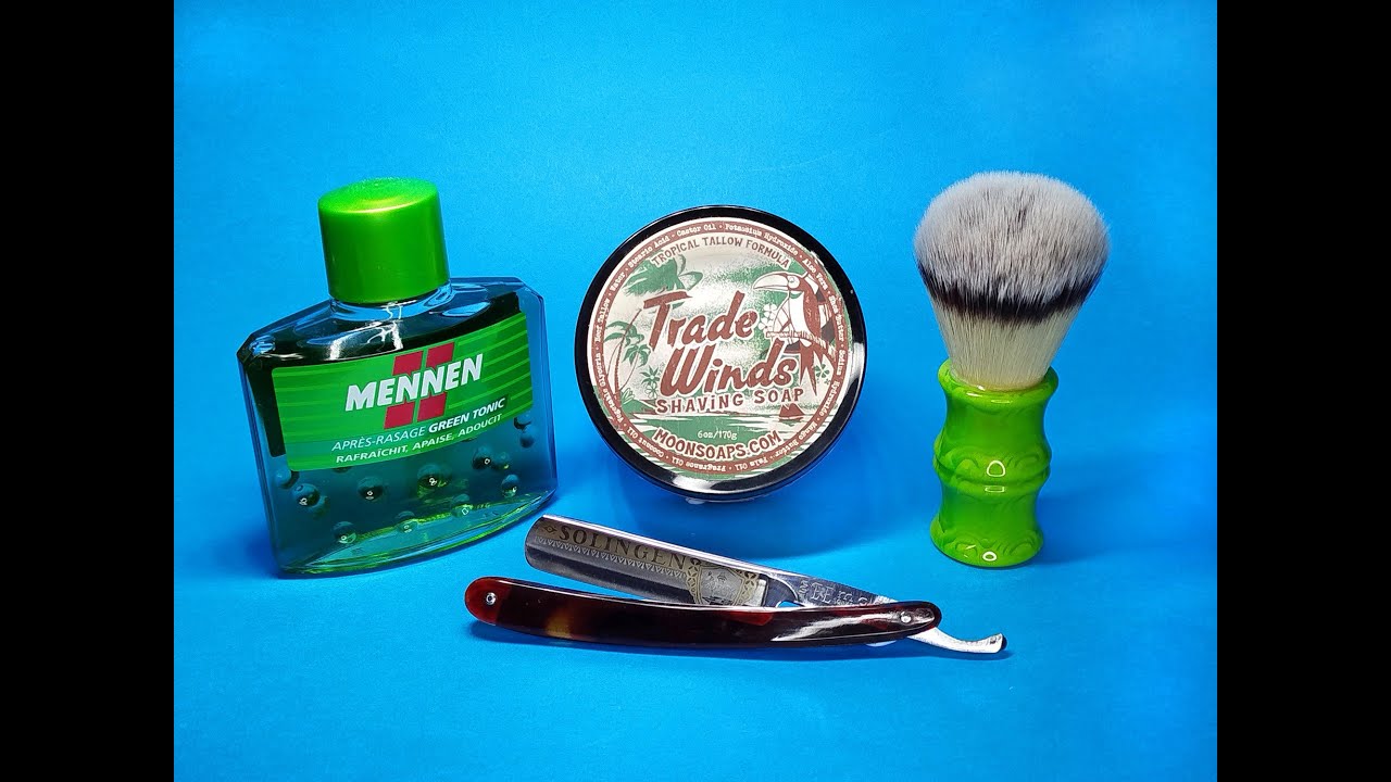 Ξύρισμα με Emos 5/8 - Moon soaps Trade Winds