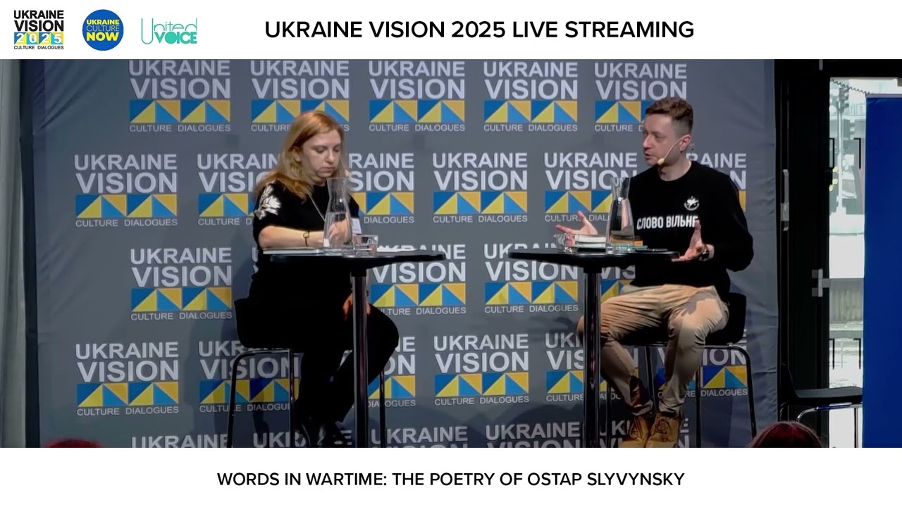 UkraineVision 2025 - Words in Wartime: The Poetry of Ostap Slyvynsky