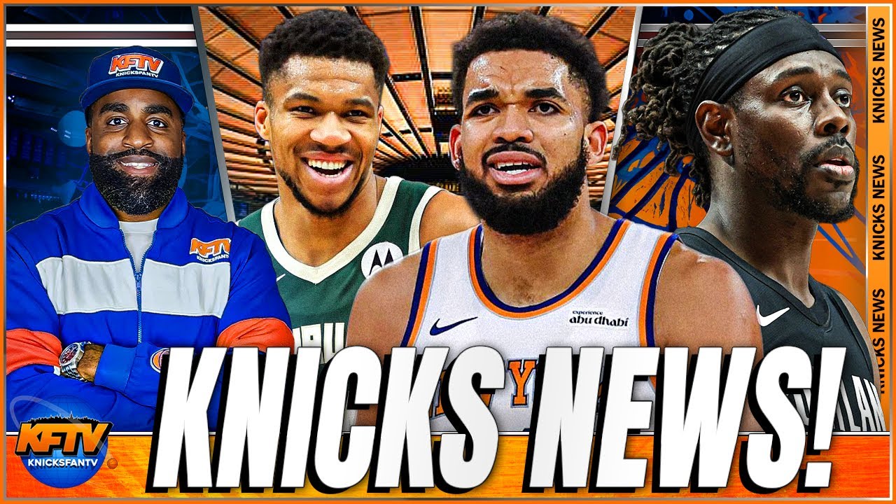 Knicks News: Knicks Want Jrue Holiday? | KAT On The Block? | A New Giannis Twist?