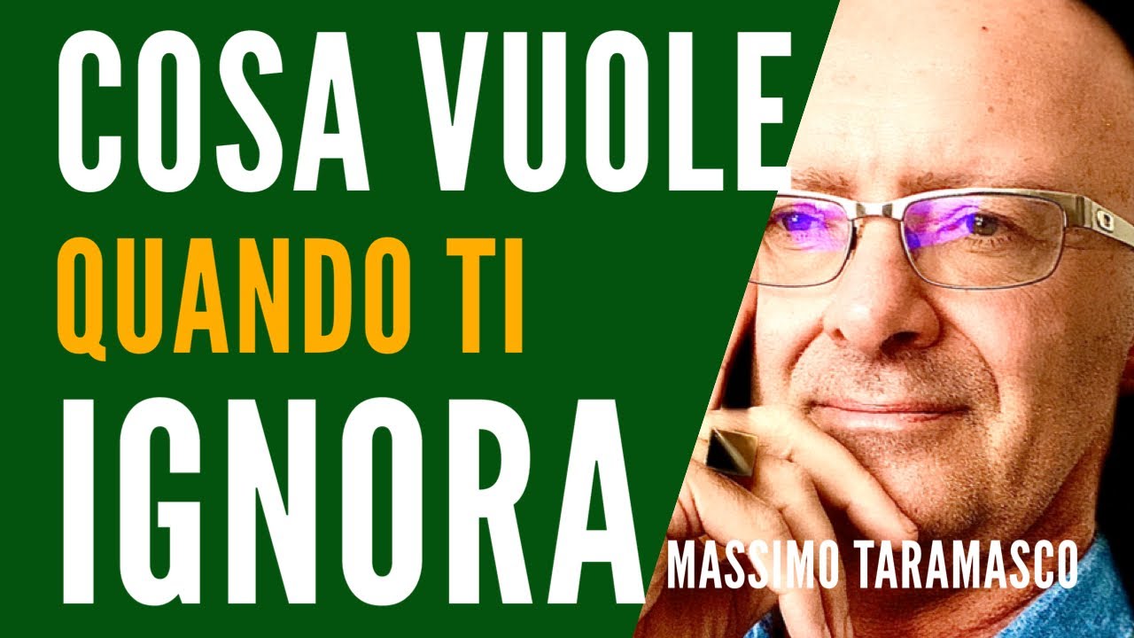 Cosa VUOLE Realmente Quando TI IGNORA ( Lui non lo ammetterà mai)
