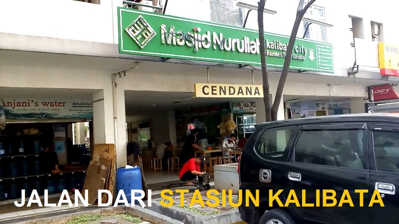Masjid Nurullah Kalibata City : Rute Jalan Kaki dari Stasiun KRL Terdekat Duren Kalibata