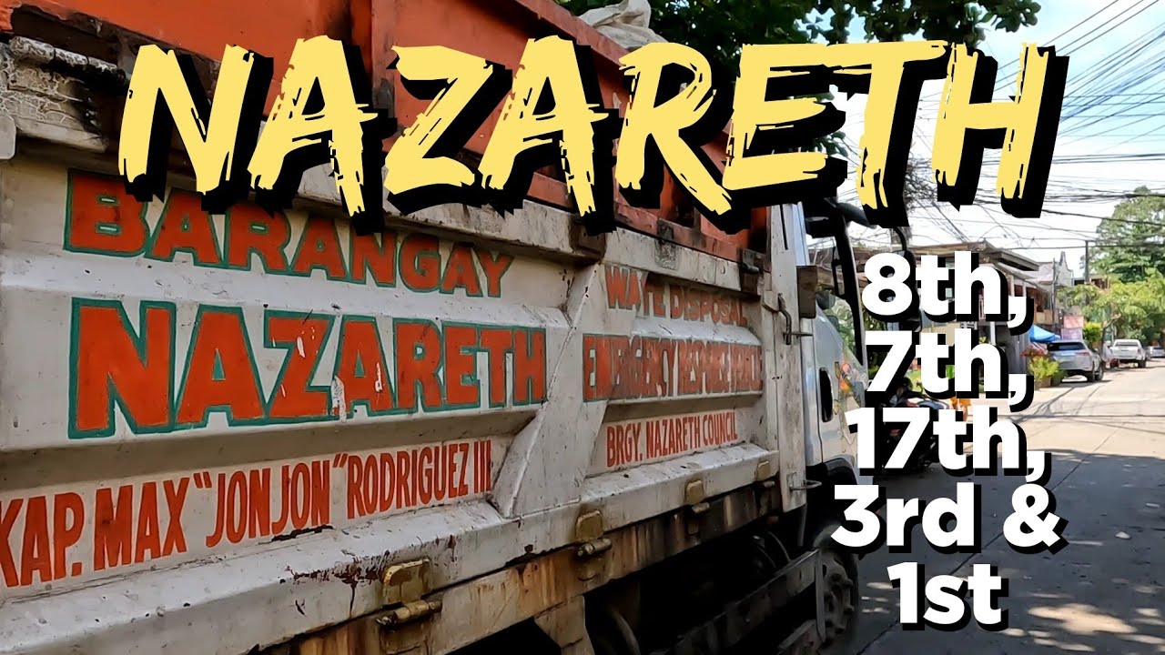 Walking Tour - Barangay Nazareth 8th, 7th, 17th, 3rd, & 1st Streets, Cagayan de Oro City