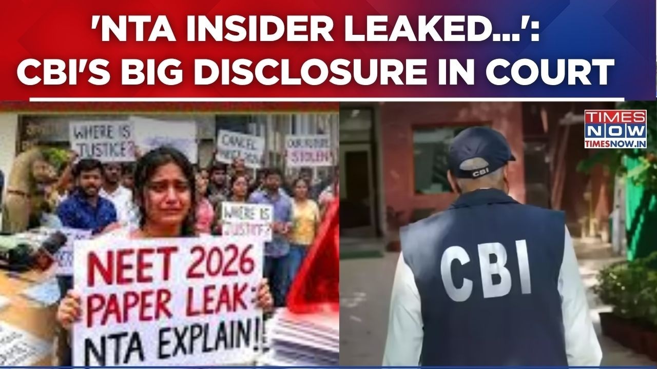 NEET Row: CBI Tells Court &lsquo;NTA Insider&rsquo; Leaked Paper Before Exam; Waghmare Key Link? | Top Details