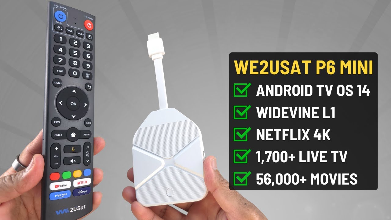 Обзор We2USat P6 Mini: лучшая бюджетная Android TV-приставка? (тест 4K, игры и VPN)