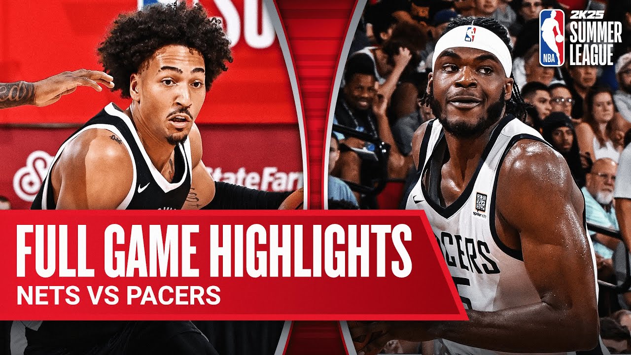 NETS vs PACERS | NBA SUMMER LEAGUE | FULL GAME HIGHLIGHTS
