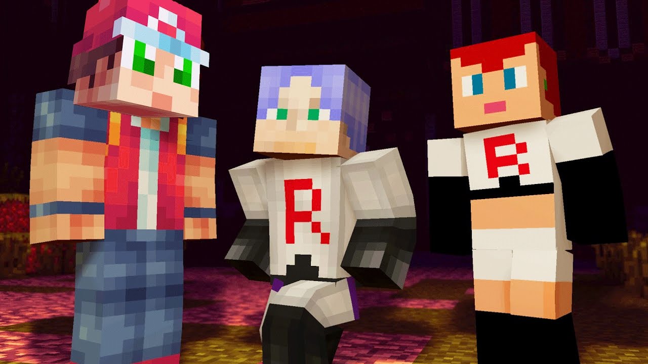 Pokemon Shadow and Shine Episode 3 ► TEAM ROCKET !! (Minecraft Pokemon Roleplay)
