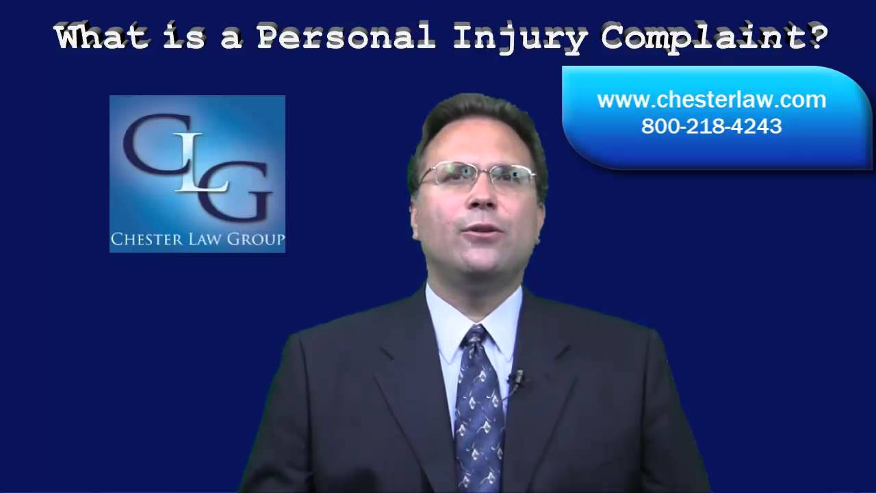 Ohio Personal Injury Lawyer What is a Personal Injury Complaint