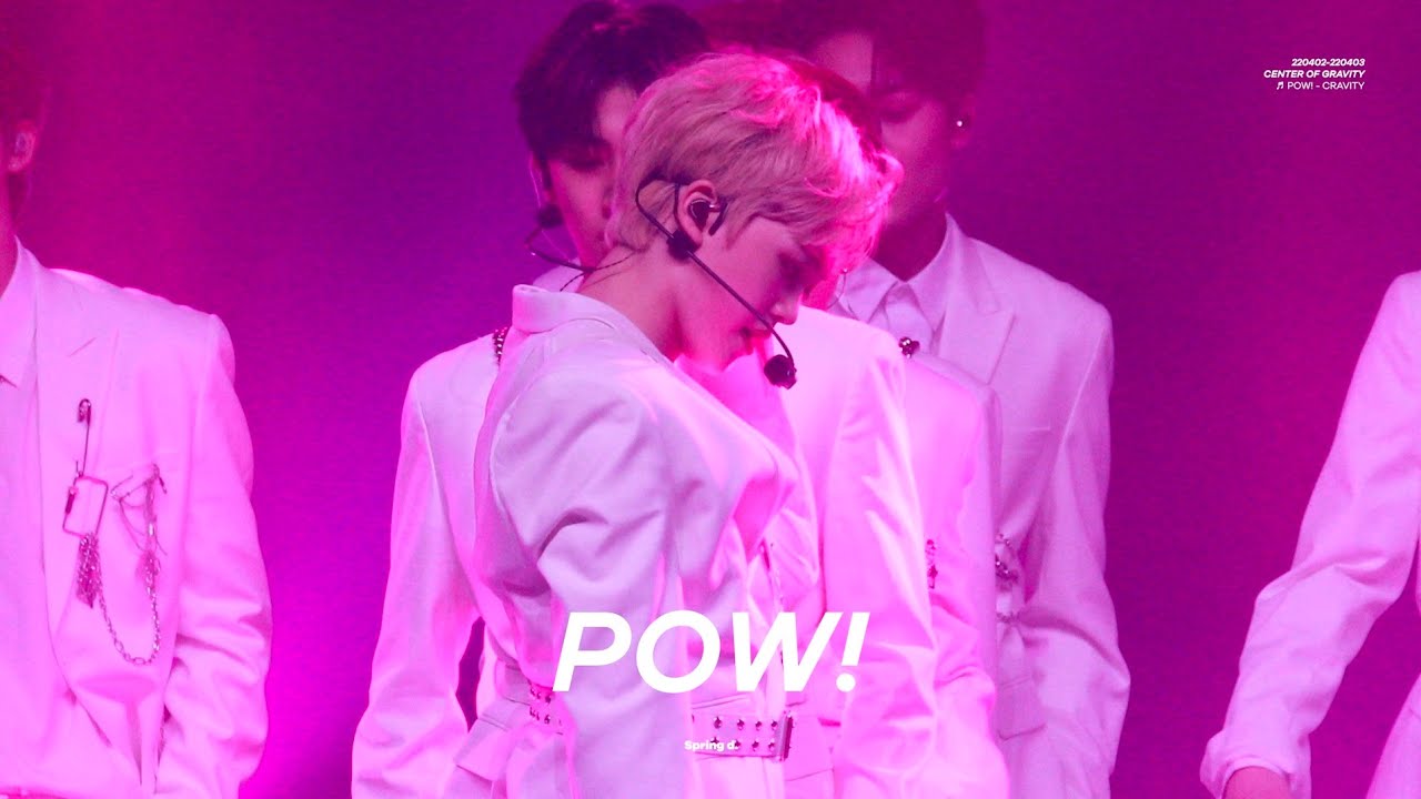 220402-0403 CENTER OF GRAVITY / CRAVITY - POW! 크래비티 콘서트 형준 직캠