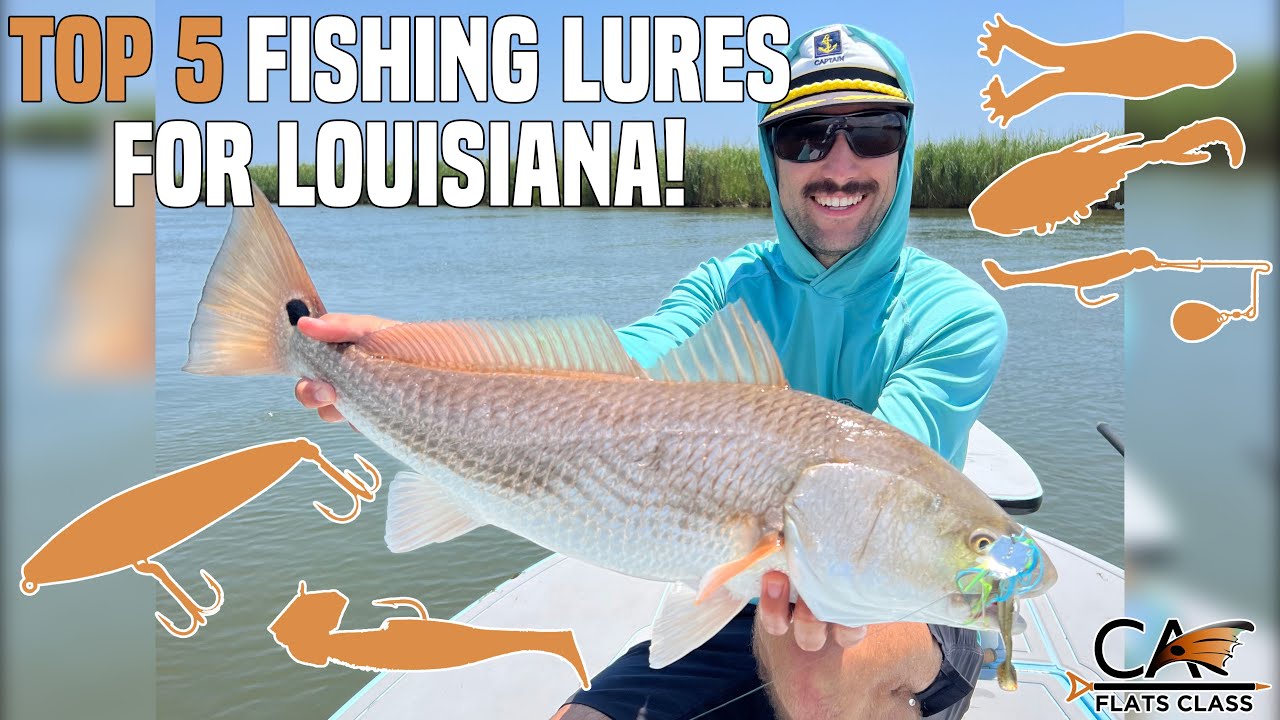 My Top 5 Favorite Fishing Lures For Louisiana! | Flats Class YouTube