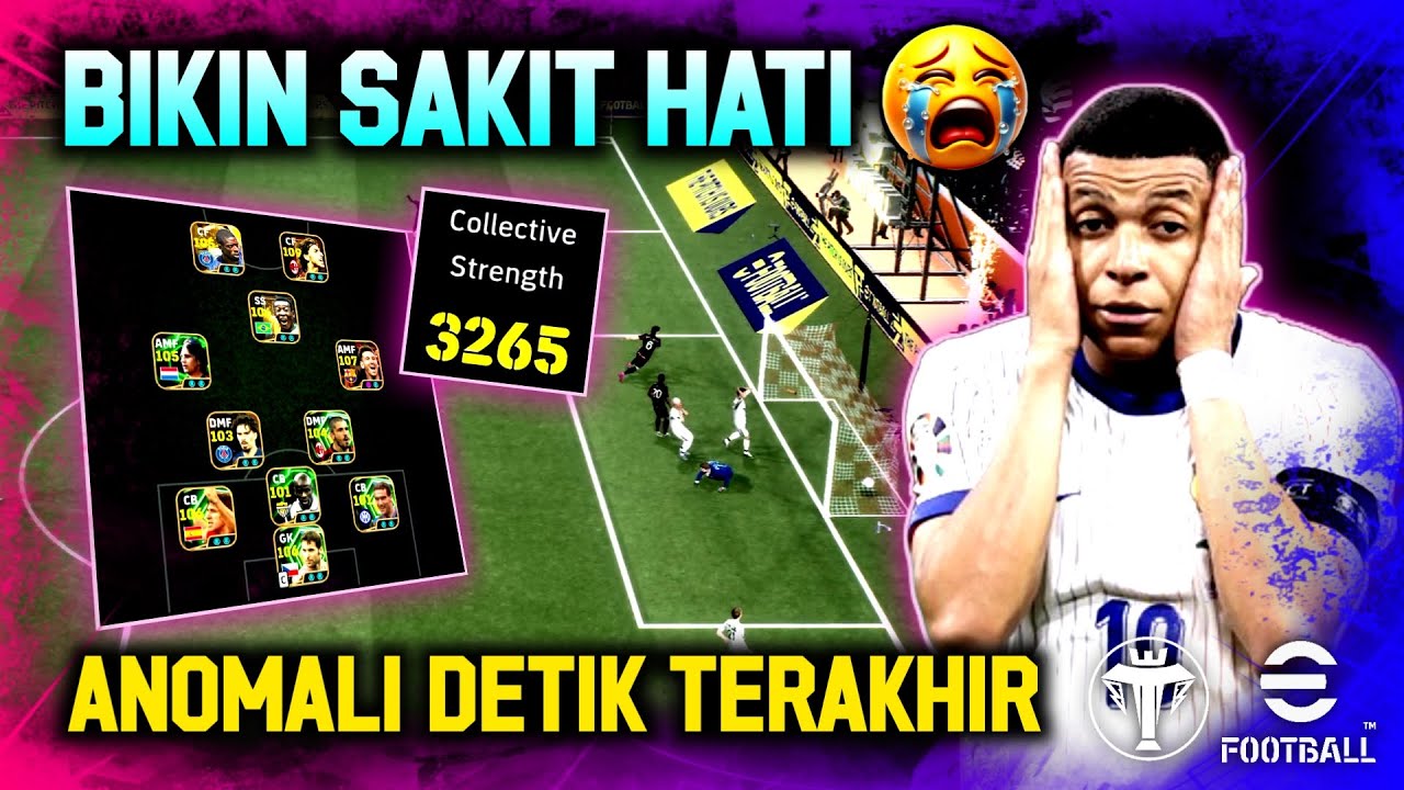 BIKIN SAKIT HATI 😭 AMPUUNNN !!! ANOMALI DETIK TERAKHIR 😫 GAMEPLAY LIGA DIVISI eFootball 2026 Mobile