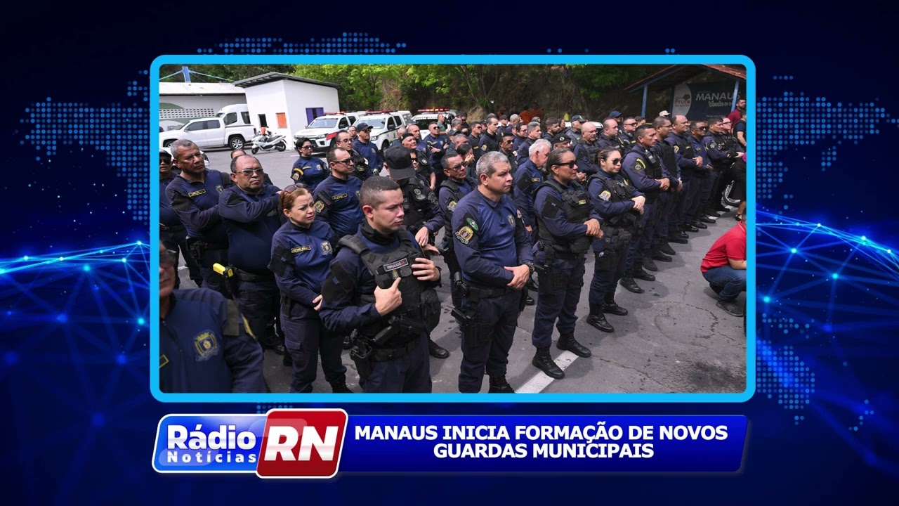 Guardas Municipais: Curso da 2° turma 2025 Manaus