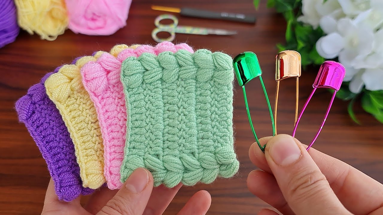 Super idea 😯 How to make eye-catching crochet headband ✔ S&uuml;per g&ouml;z alıcı tığ işi kafa bandı.