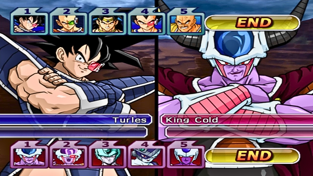 Злые сайяны против семьи Фризер (COM против COM) - Dragon Ball Z Budokai Tenkaichi 3 Gamplay 4K 6...