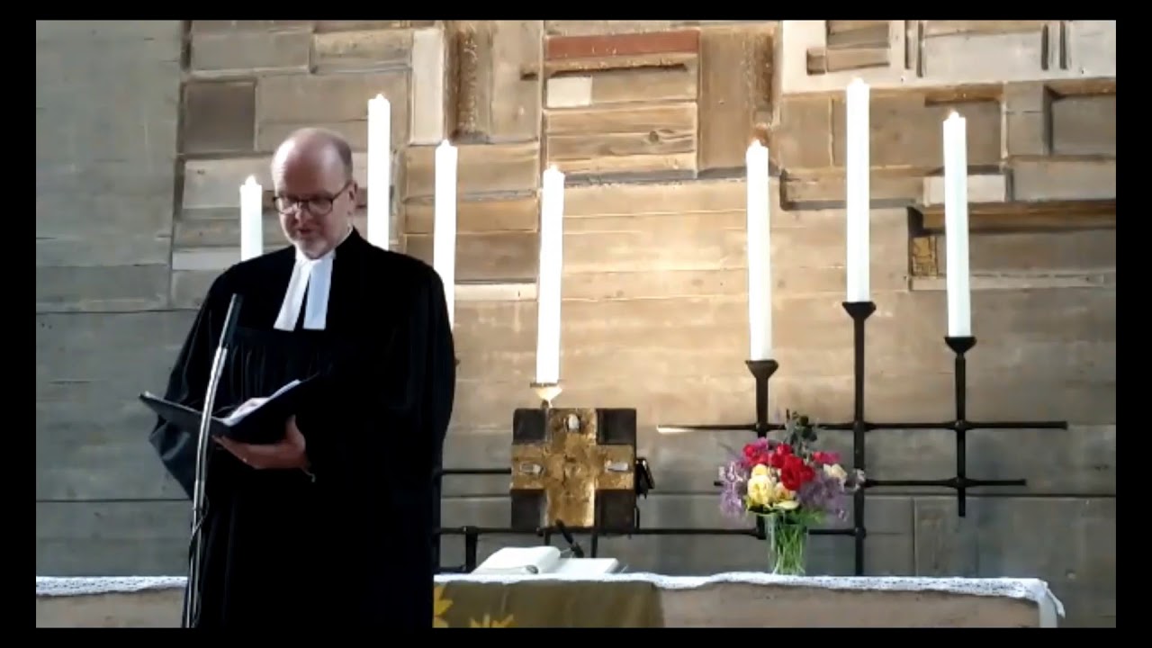 Gottesdienst mit Video&uuml;bertragung | 1. So. n. Trinitatis | Evangeliumskirche | Pfr. Rolf Hartmann