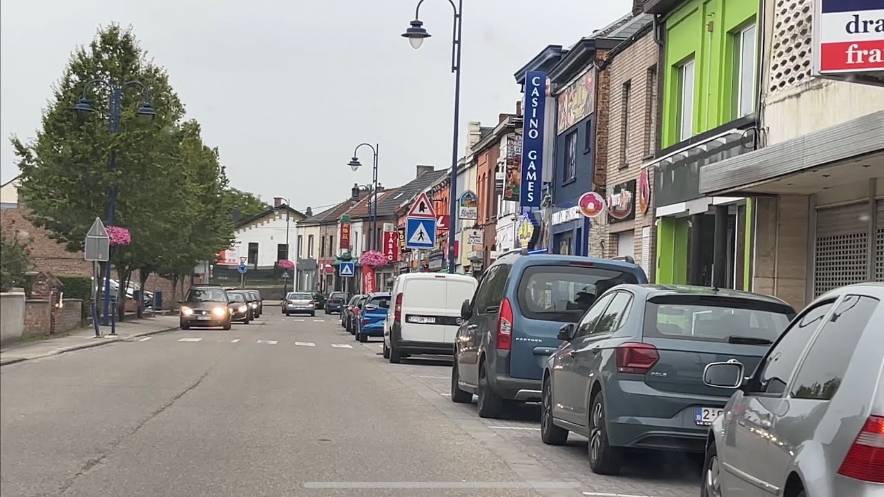 Belgium, France, village in out border