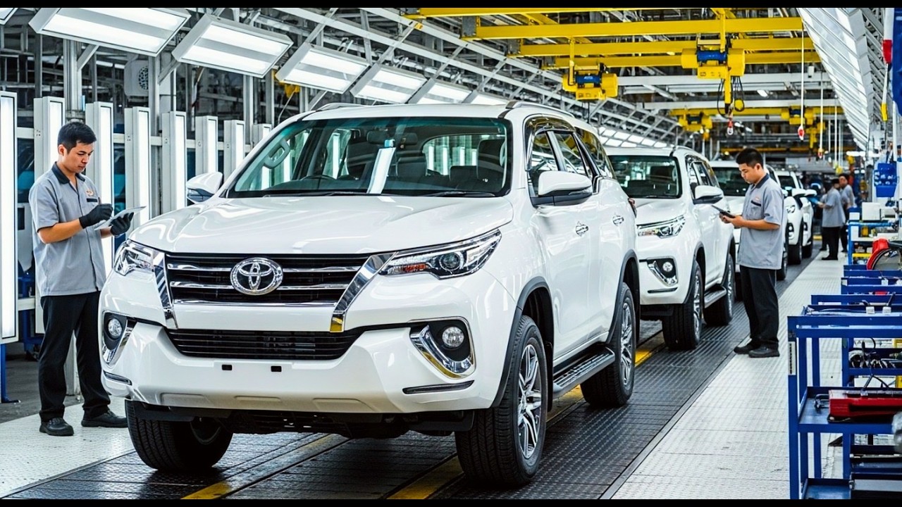 Inside the Toyota Fortuner Legender Factory | How Luxury 4x4 SUVs Are Built (Full Process)