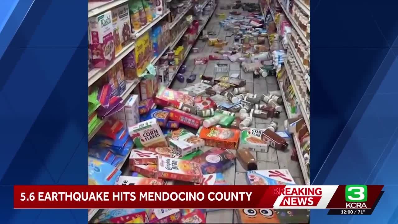 Northern California earthquake | Noon updates after injuries reported