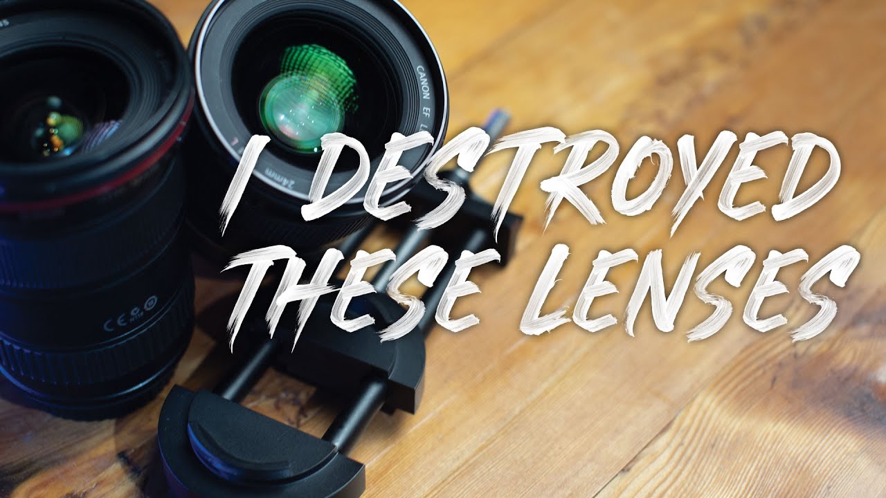 DON'T DO THIS! Lens Vice Tool to Fix Bent Lens Filter Threads.