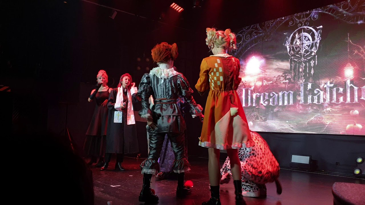 191020 드림캐쳐 Dreamcatcher - 2배속댄스 2x speed dance & 토크 talk 직캠Fancam @ Official InSomnia est. Fan meet