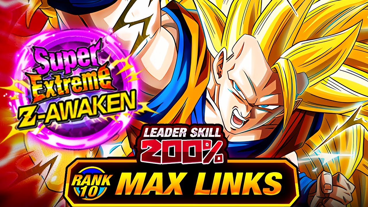 THE FIRST SUPER EZA IN DOKKAN HISTORY! LEVEL 10 LINKS 100% AGL SSJ3 GOKU! (DBZ: Dokkan Battle)