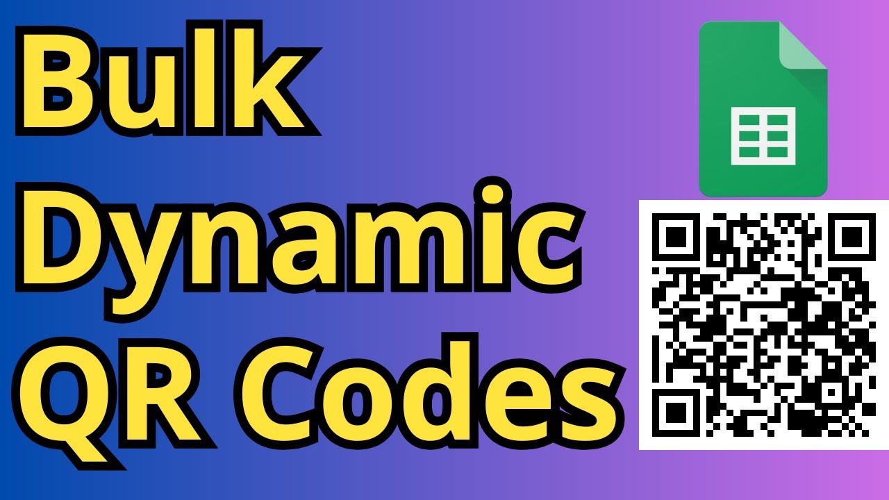 Create QR Codes in Google Sheets: Easy Step-by-Step Guide!
