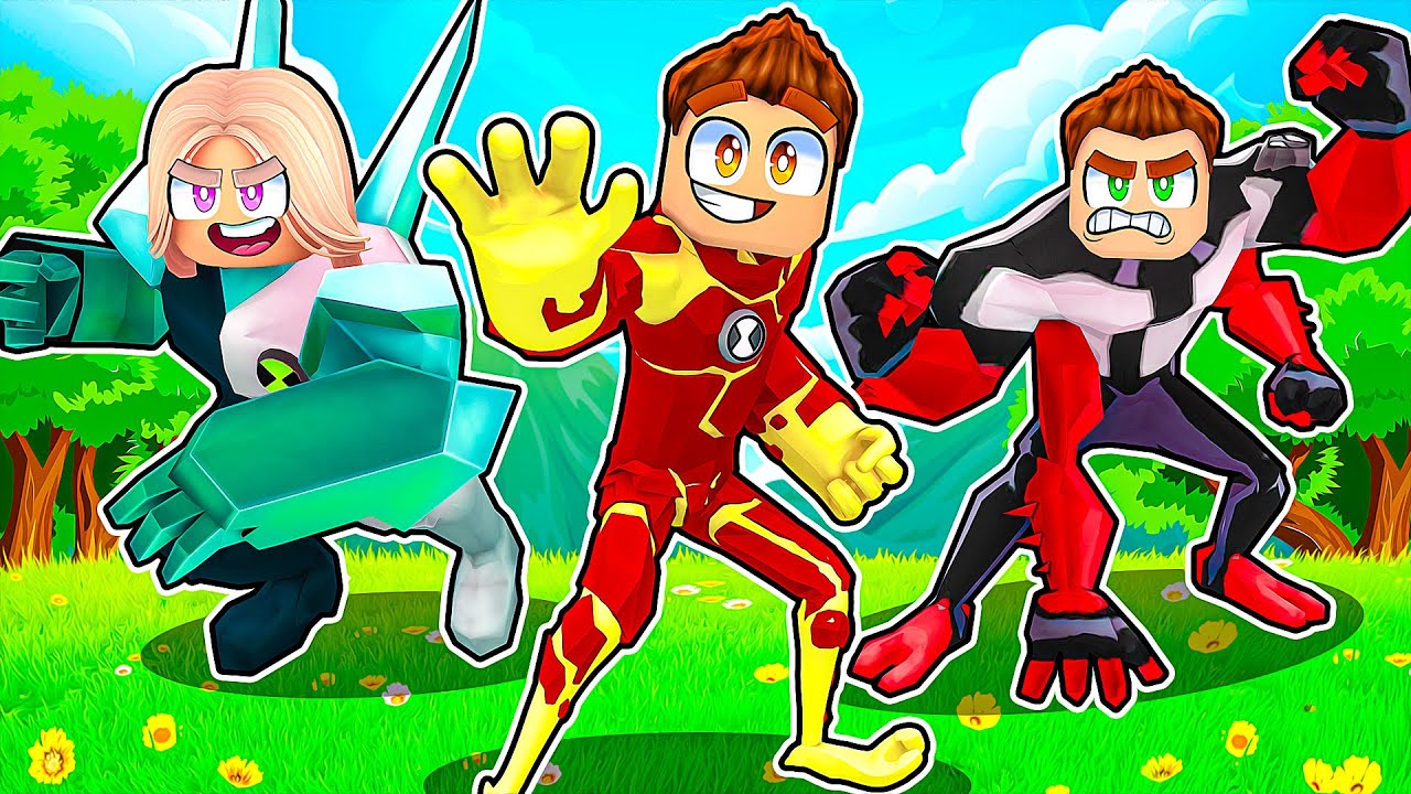 MAMY SUPER MOCE BEN 10 w ROBLOX!