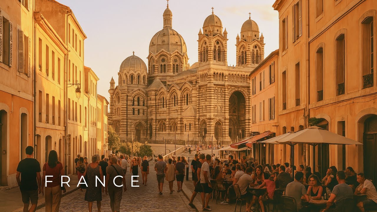 Marseilles | South of France Walking Tour 4K
