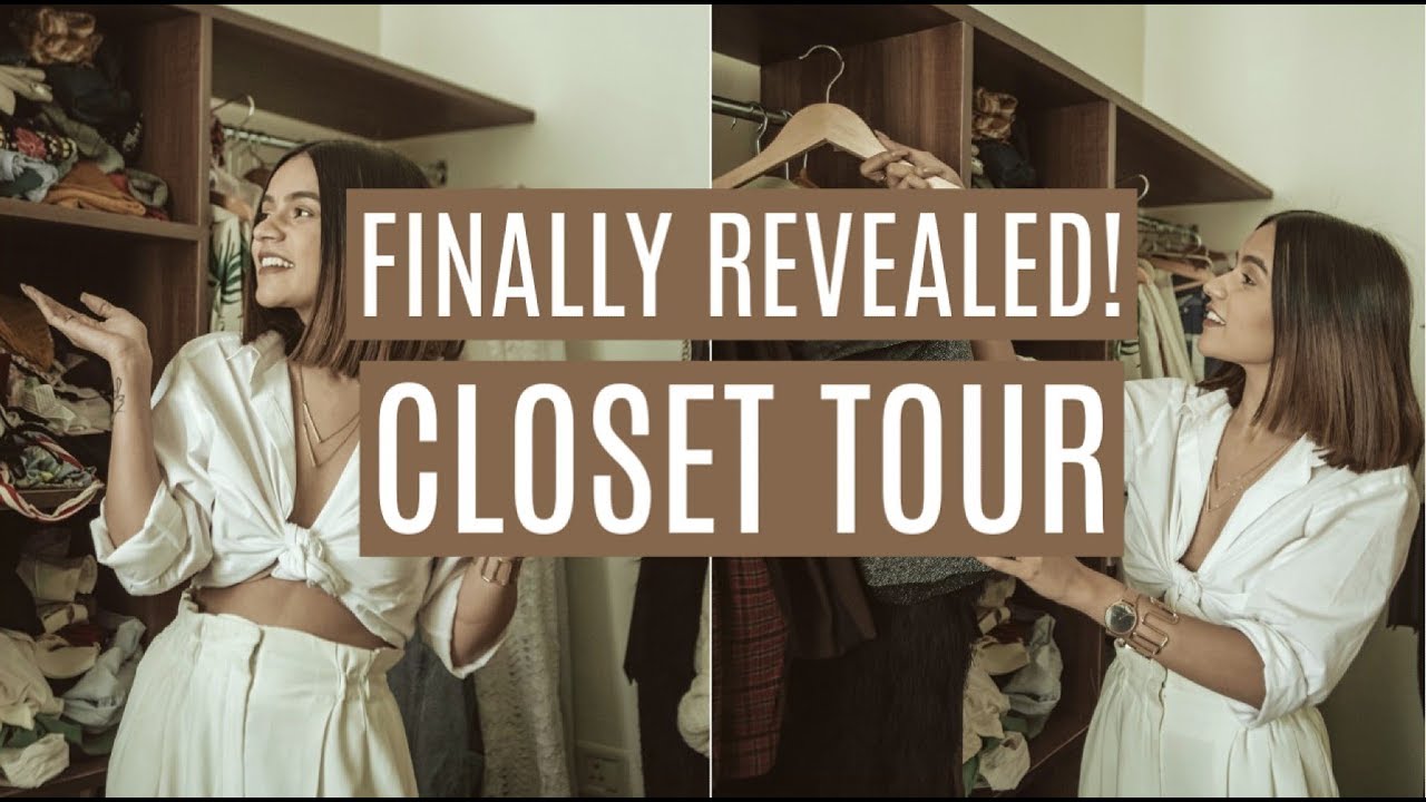 FINALLY REVEALED: MY NEW CLOSET TOUR! | Komal Pandey