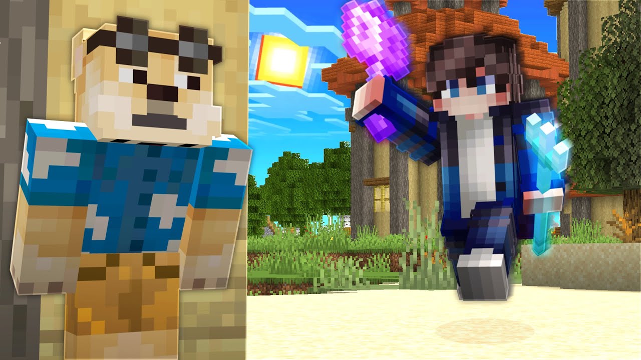 最強すぎるメイスの使い方をPVP勢100人が集まるバトロワで試した結果...【Minecraft】【マイクラ】